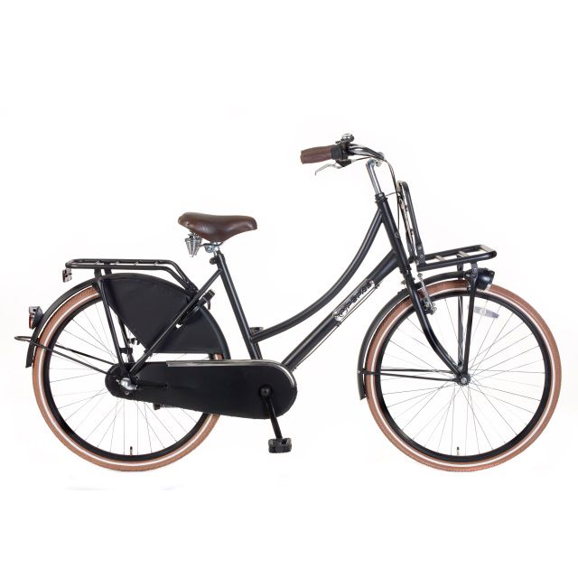 Popal Daily Dutch 3 Versnellingen 26 inch Mat Zwart